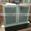 fitted kitchen wall cabinets with glass doors
