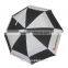30" Strong Fiberglass Frame Windproof Double Canopy Golf Umbrella