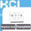 UK Type 86x86mm RJ45 Faceplate with Shutter and Label for Network