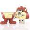 Taz cartoon role PVC bulk cheap usb flash drives 1gb 2gb 4gb