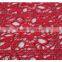 2017 latest popular RED african embroidery lace chemical cheap fabrics wholesale in China