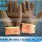 cheapes latex household gloves Knitted Cuff Foam Wrinkle Latex Palm Coated Safety Working Gloves