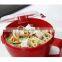 Micowave Round Plastic Bowl With Lid Plastic Cheap Soup Japanese Food Noodle Bowl