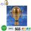 kids small golden football champion cup inflatable tumber