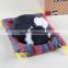 Artificial rabbit fur dog toy,New product sleeping breathing toy dog