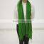 Dallas green item silk scarf from Vietnam with wholesales price