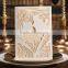 Laser cut wedding invitation card