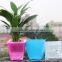 Home Decorative Desktop Balcony square Flower Pots Self Watering