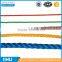1/1.5/2 inch color diamond braided nylon rope price for sale