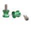 100% CNC motorcycle swing arm spool adapters for V spool stands