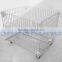 Convenient used warehouse storage mesh cage