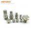 Sintered components for fluid filtering
