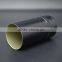 Black shiny aluminum cap screw bottle cap for vodka whiskey