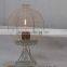 White Wire Candle Lamp