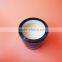 stained blue soy candle thick glass candle cup
