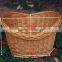 Wholesale cheap removable wicker bulk bike basket