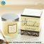 Flamless luxury soy scented candles glass jars
