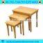 3pcs antique wooden grain tables/nesting tables/coffe tables