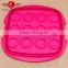 Eco-friendly 36*36*16cm plastic cake storage box with cover/lid