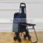 6 Wheels Folding Climb Stair Shopping Trolley / Stair Climber Shopping Trolley