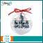 Decorative Transparent Plastic Christmas Baubles