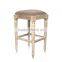 Bar Stool Sweden Natural Teak Wood