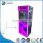 Newest kids coin operated game machine toy crane claw machine for sale