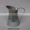 Rustic vintage style handmade metal Garden flower pot Excellent Quality