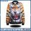 leather sleeve custom men winter bomber jacket,wholesale blank baseball varsity jackets
