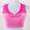 2016 custom soft breathable seamless Tank top women sport bra, Stretch Yoga Jogging Athletic Sport Bra top