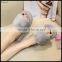 Fashional Indoor Many Colors Faux Fur Slippers For Women