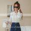 new design long sleeve leisure and work cotton shirt for ladies