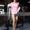 customized cotton spandex fitness compression shirt for ladies