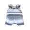 Soft High Quality Baby Clothing Wholesale Toddler Stripe Design Bodysuit Baby Girls Boys Romper