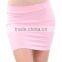 New Design Multiple Colors Available Ladies Stretch Fabric Basic Solid Color Mini Skirt