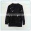 Robot printed crewneck sweatshirt, custom sweatshirt ,custom sweatshirt