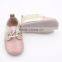 2017 New fancy leather for girls baby shoes genuine leather with boys and girls