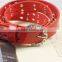 Leather Women Belt Custom Rhinestone Belts Keystone Garments