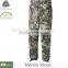 Custom made militaryclothes, 100%merino wool camouflage hunting clothes