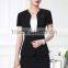Custom Two Buttons Customized Black Wedding women Tuxedo Suit