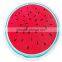 Wholesale good quality watermelon shape round beach towel