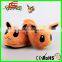 Novelty peluche soft plush toys slipper pocket monster Eevee