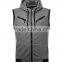 bulk order OEM services custom sleeveless wholesale cotton hoodie sweatshirt zip coat