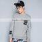 Hot Sale Winter Jacket Mens Casual Crewneck Printed Sweatshirts Without Hood OEM Fashion Pullover Printed Sweatshirts for Men