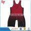 youth design 100% Polyester Custom Sublimation Wrestling Singlets Wrestling Wear custom design Spandex wrestling singlets