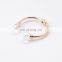 Gorgeous Gold Hinged Bangle Wrapped Bangle Bracelet