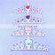 Frozen elsa 4piece princess plastic crown FGHD-0140