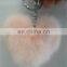 Lovely Fur Heart Shape Key Chain Accessories Phone Hanger Handbag Accessories