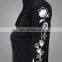 Black Embroidery Fully Coverd Muslim Swimming Suits For Dubai Arab Islamic Clothing Sportwear Gender Woman OEM Supplier
