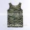 Private Label Camouflage Mens Vest Camo Design Cotton Summer Vest Men